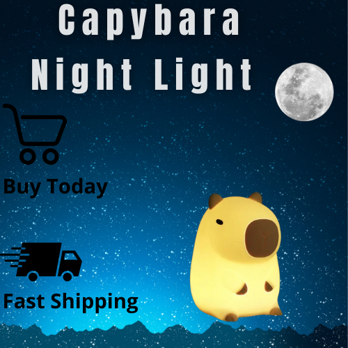 Capybara Night Light